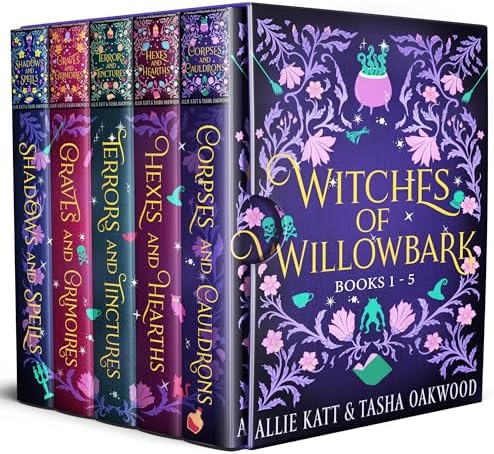 Corpses and Cauldrons (A Witches of Willowbark Cozy Mystery Book 1